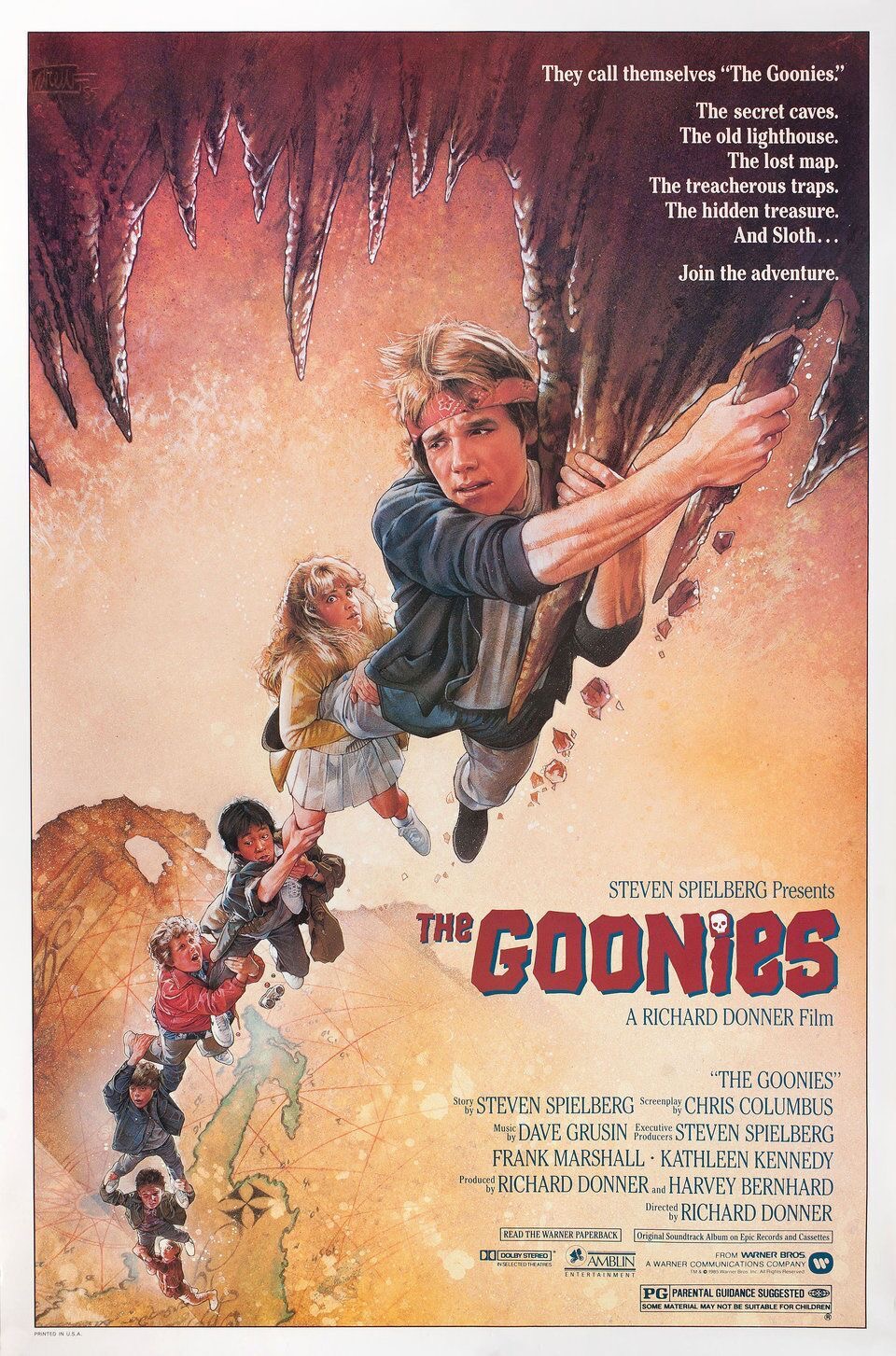 The Goonies (1985) movie poster