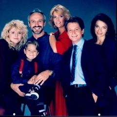 Family Ties (1982) cast photo