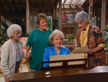The Golden Girls (1985) cast photo