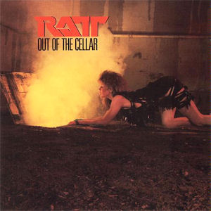 Ratt \u2013 Out of the Cellar (1984) album cover