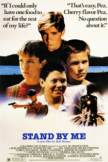 Stand By Me (1986) theatrical release poster