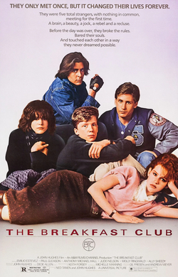 The Breakfast Club (1985) movie poster