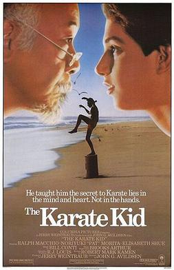 The Karate Kid (1984) movie poster